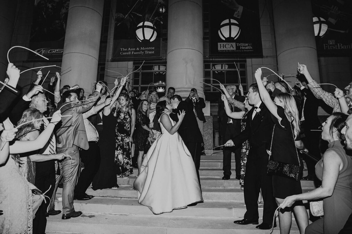Wedding exit at Schermerhorn Symphony Center