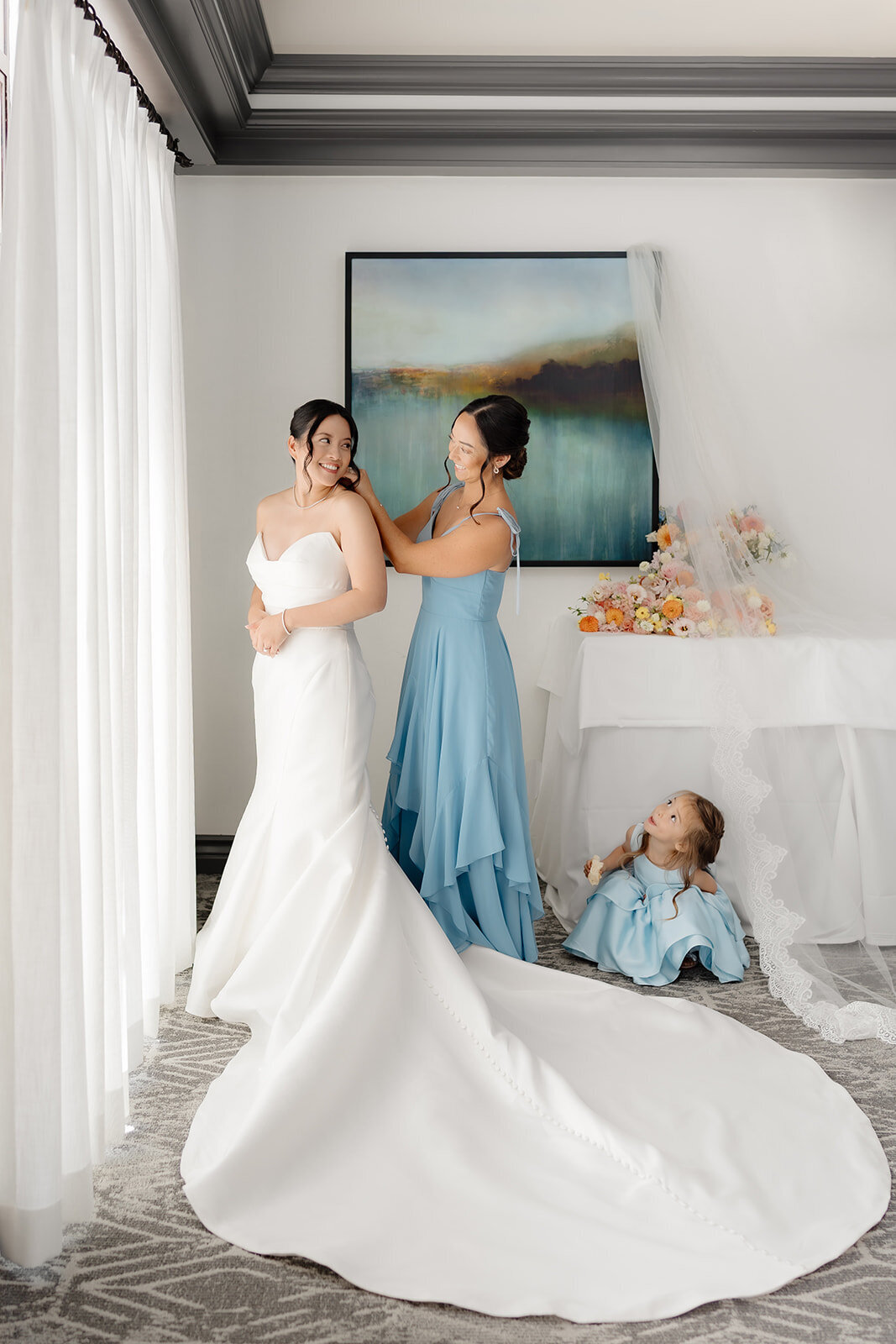 bel air bay club wedding  25