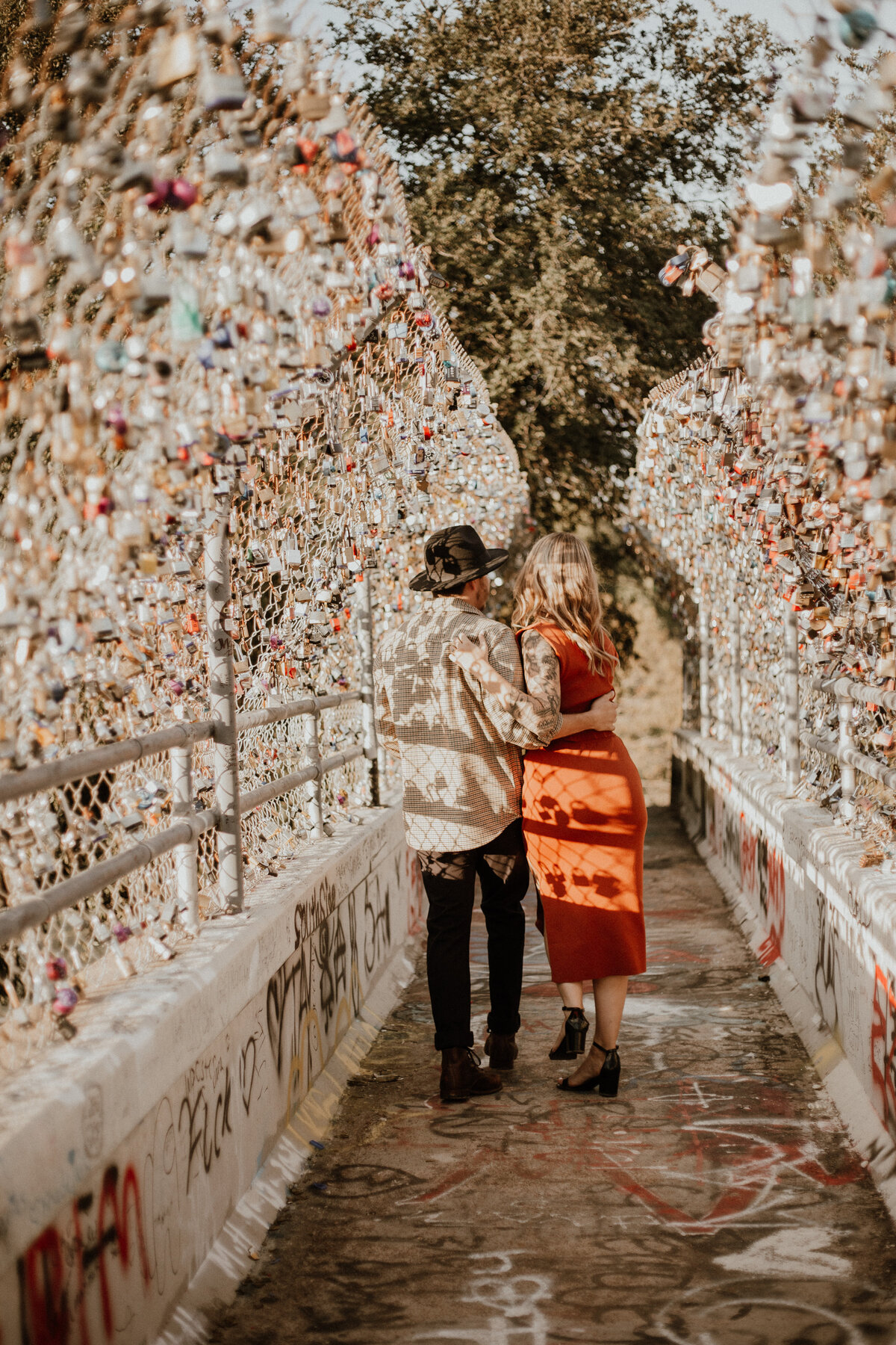 Romantic Engagement Shoot - Buffalo Bayou Park, Houston Texas-68