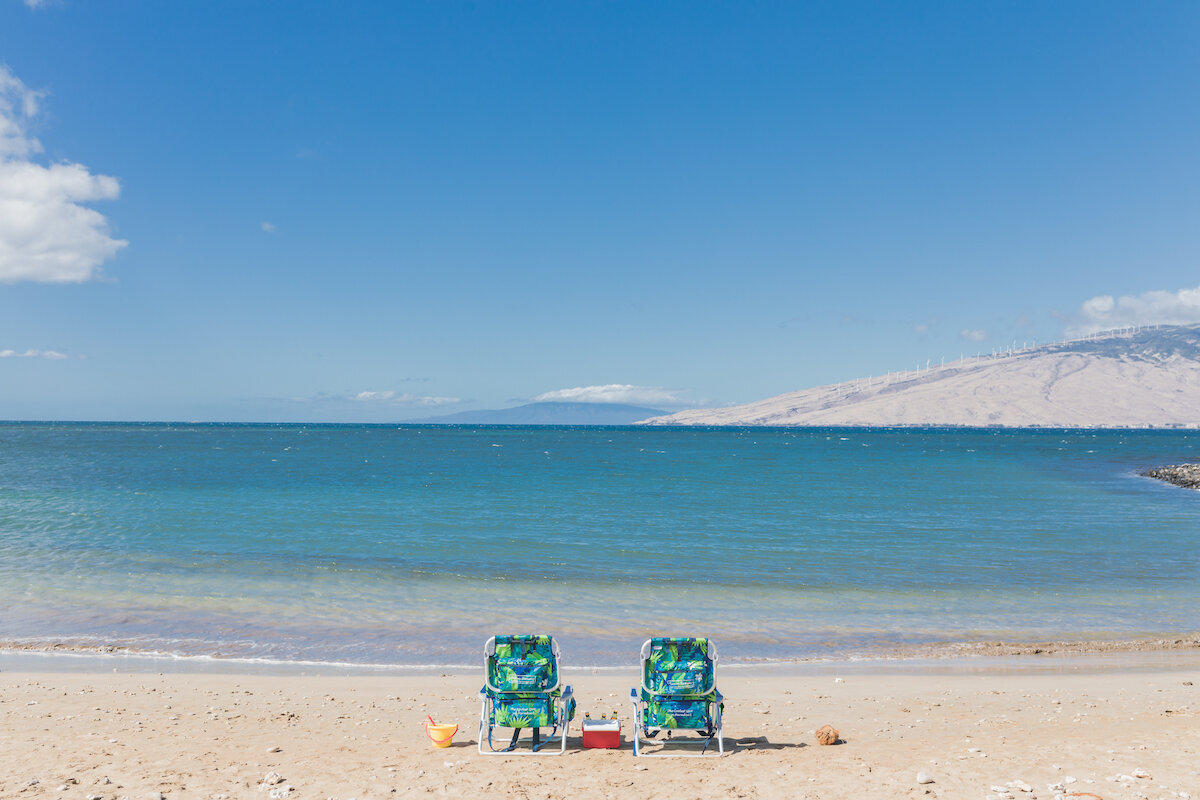 Maui Real Estate Photography - vacation rental on beach
