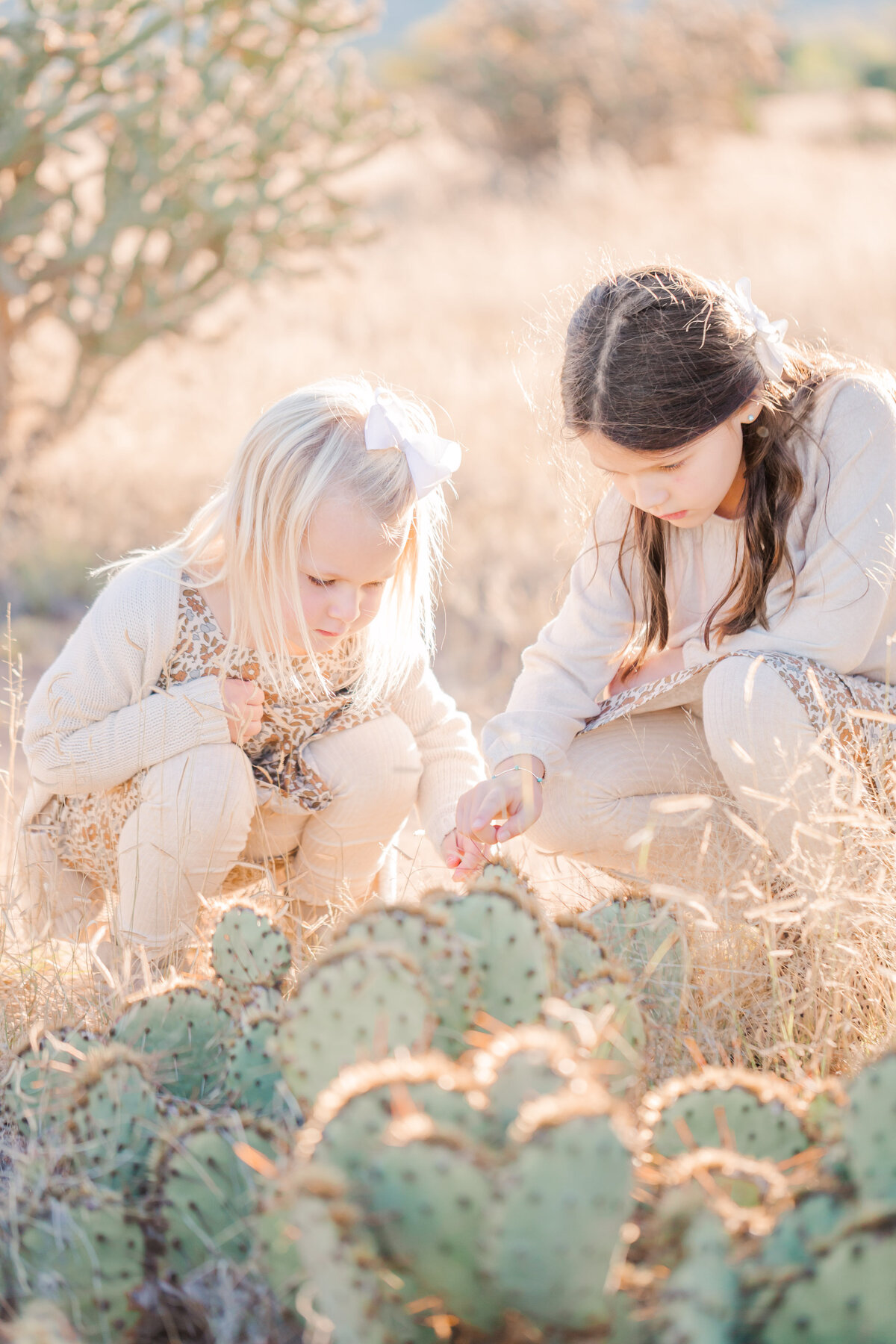 Cousins exploring with Erin Thompson Photography