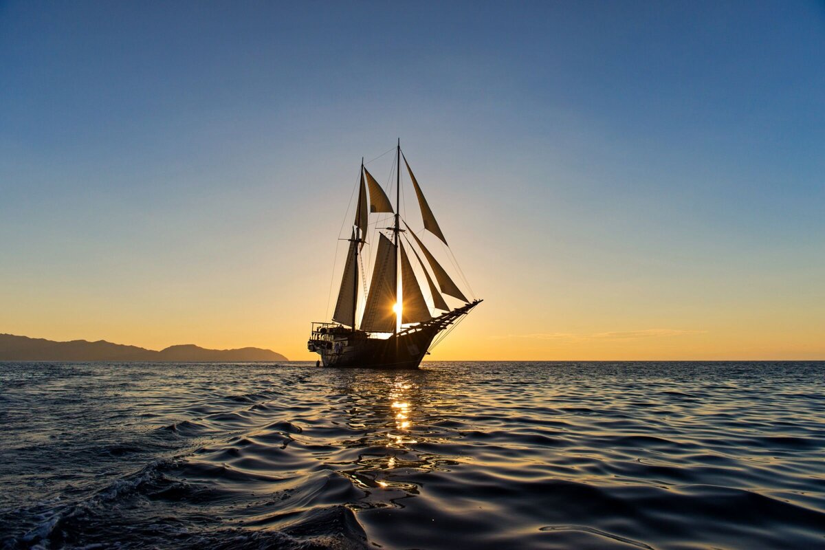 Amandira Luxury Yacht Charter Indonesia Sunset Cruise