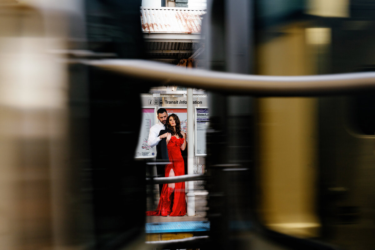 Aspen-Avenue-Chicago-Wedding-Photographer-Union-Station-Chicago-Theater-Engagement-Session-Timeless-Romantic-Red-Dress-Editorial-Stemming-From-Love-Bry-Jean-Artistry-The-Bridal-Collective-True-to-color-Luxury-FAV-81