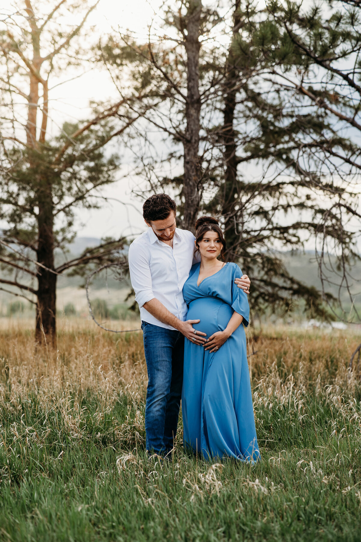Summer maternity session Fort Collins Colorado
