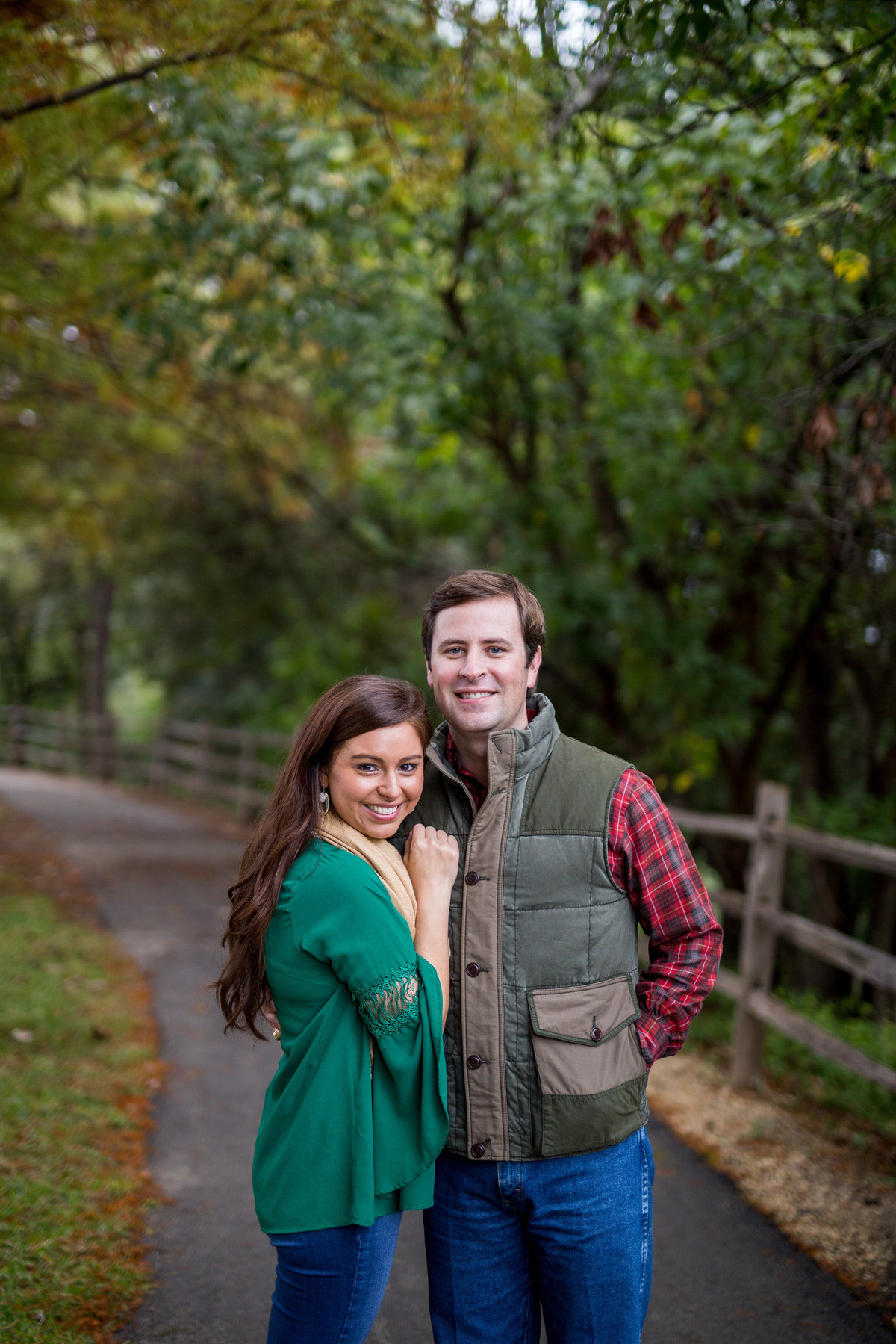 portrait of a married couple for holiday and fall photo session by San Antonio photographer Expose The Heart