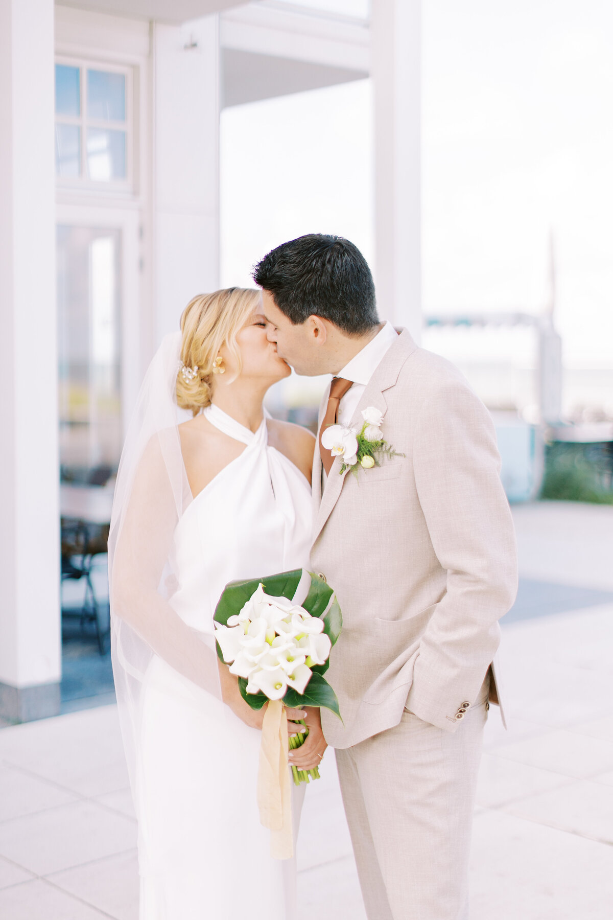 Katherine & Jean-Louis wedding - LDR Ph-320 Hotel de Blanke Top Beachclub Moio Strand Beach Wedding