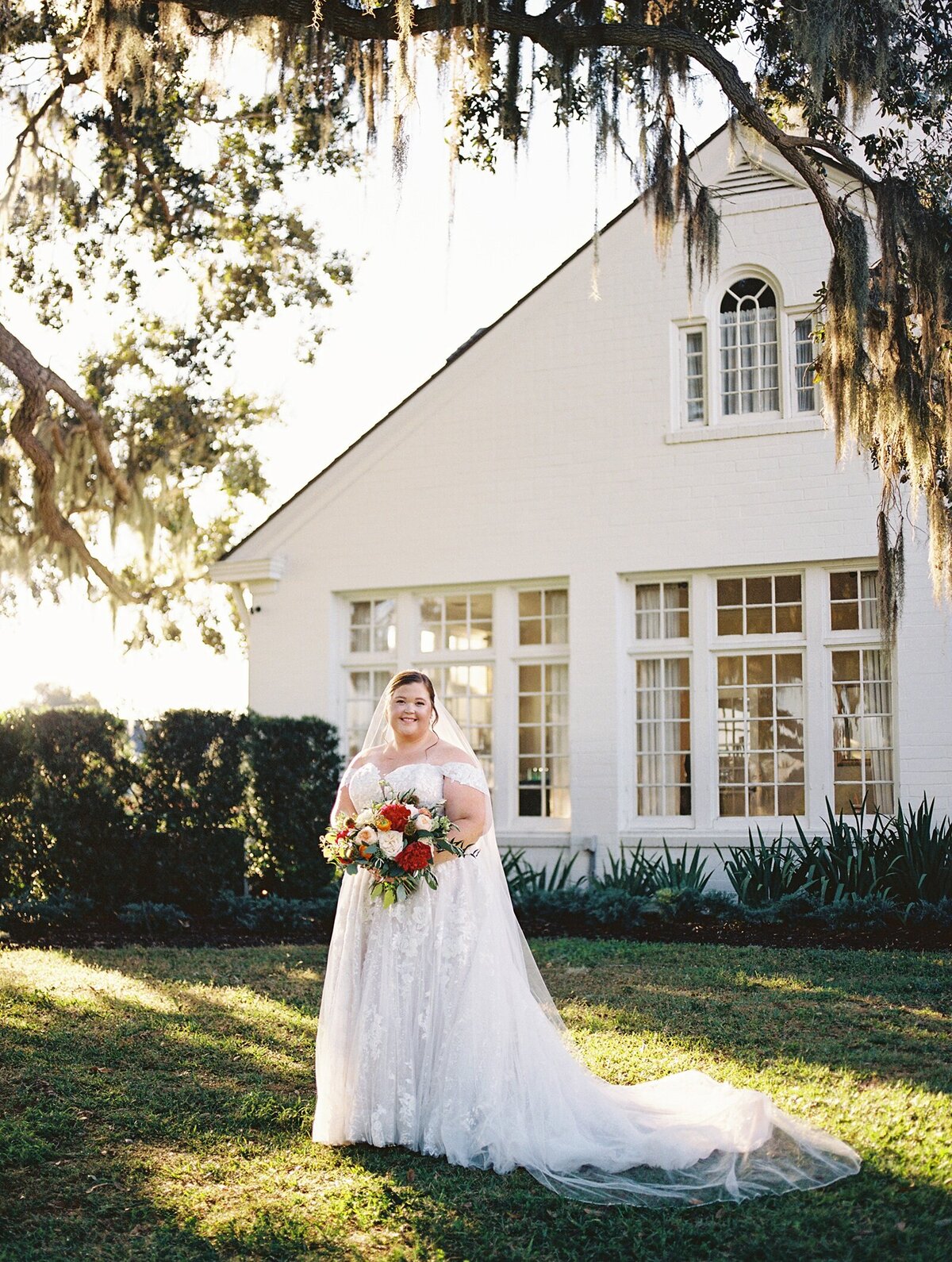Evans-Adams Estate Lake Alfred Florida Wedding-Casie Marie Photography-FILM-9