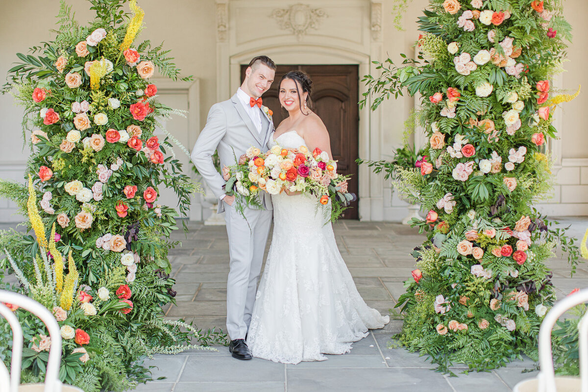 Orange_Inspired_Wedding_Palette_in_the_front_of_Park_Chateau_Estate_and_Gardens_in_East_Brunswick-6