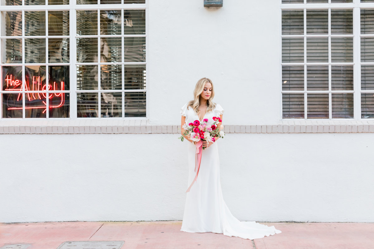 Miami Beach Bride - Photographed by Erica Melissa