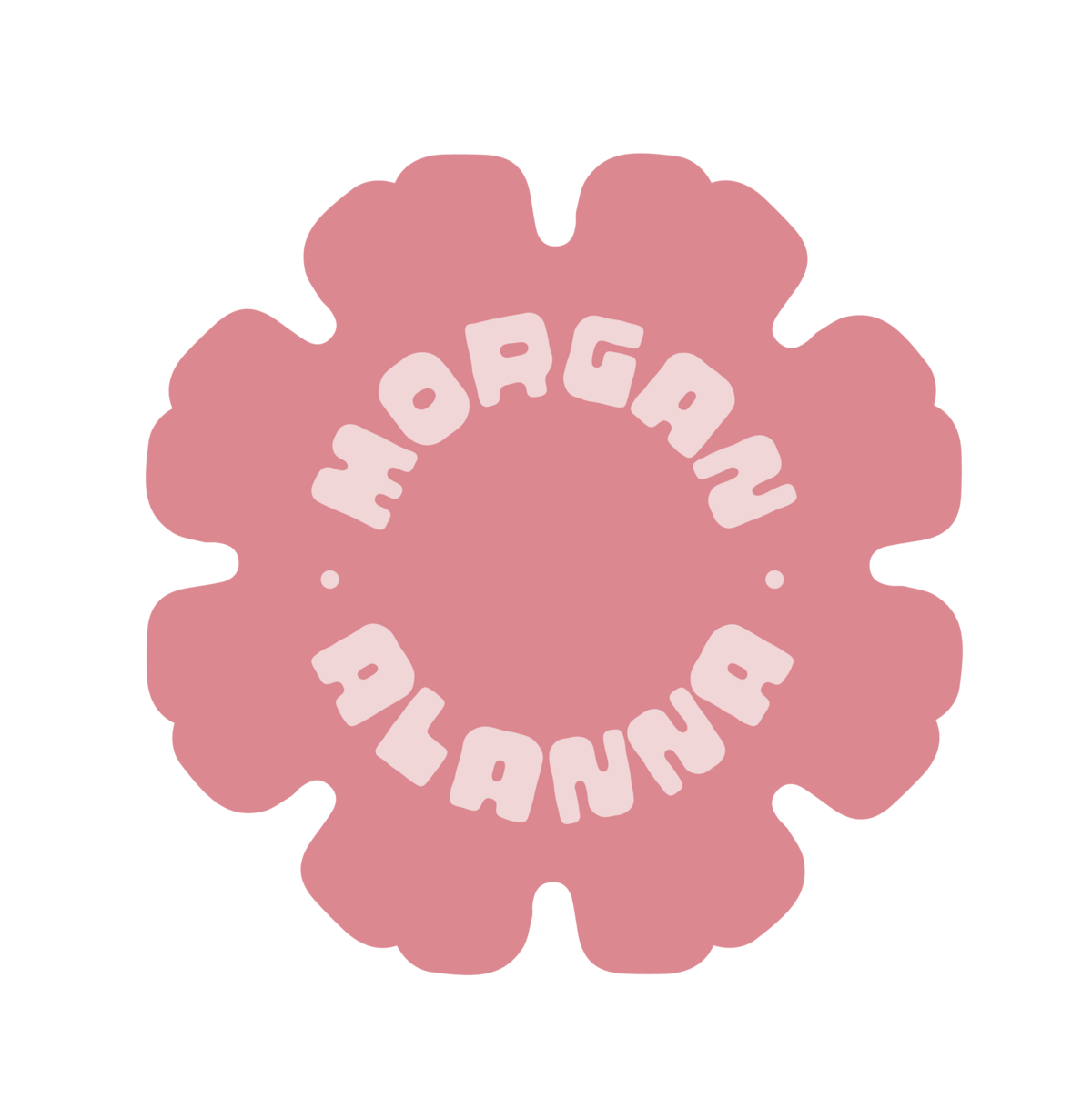 Flower logo for Morgan Alanna Photography