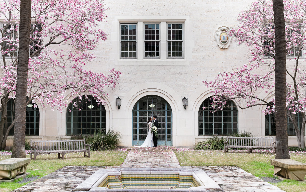 University of Texas Wedding Photograph