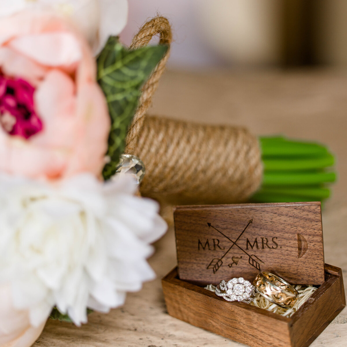 bouquet ring shot by Lucas Mason Photography in Winter Park