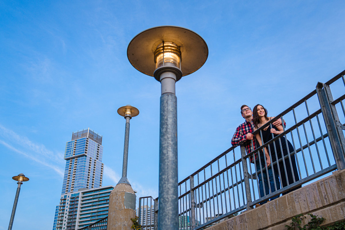 Engagement on Pedestrian Bridge