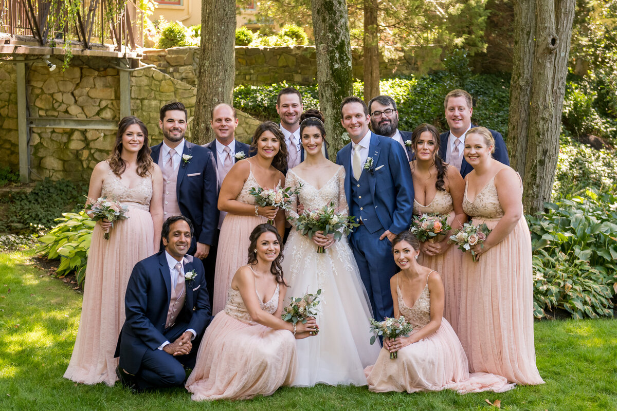 pomme wedding photography bridal party