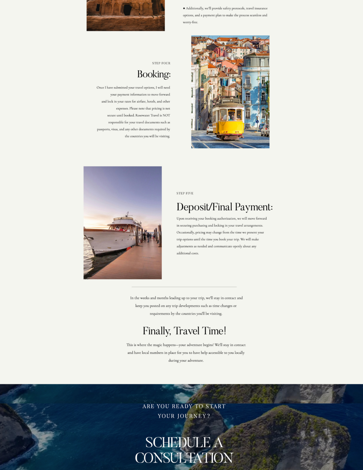 Rosewater Travel Website by Kemotion (4)