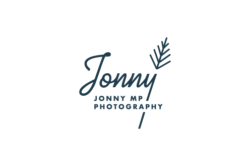 Johnny MP Photography Logo in blue