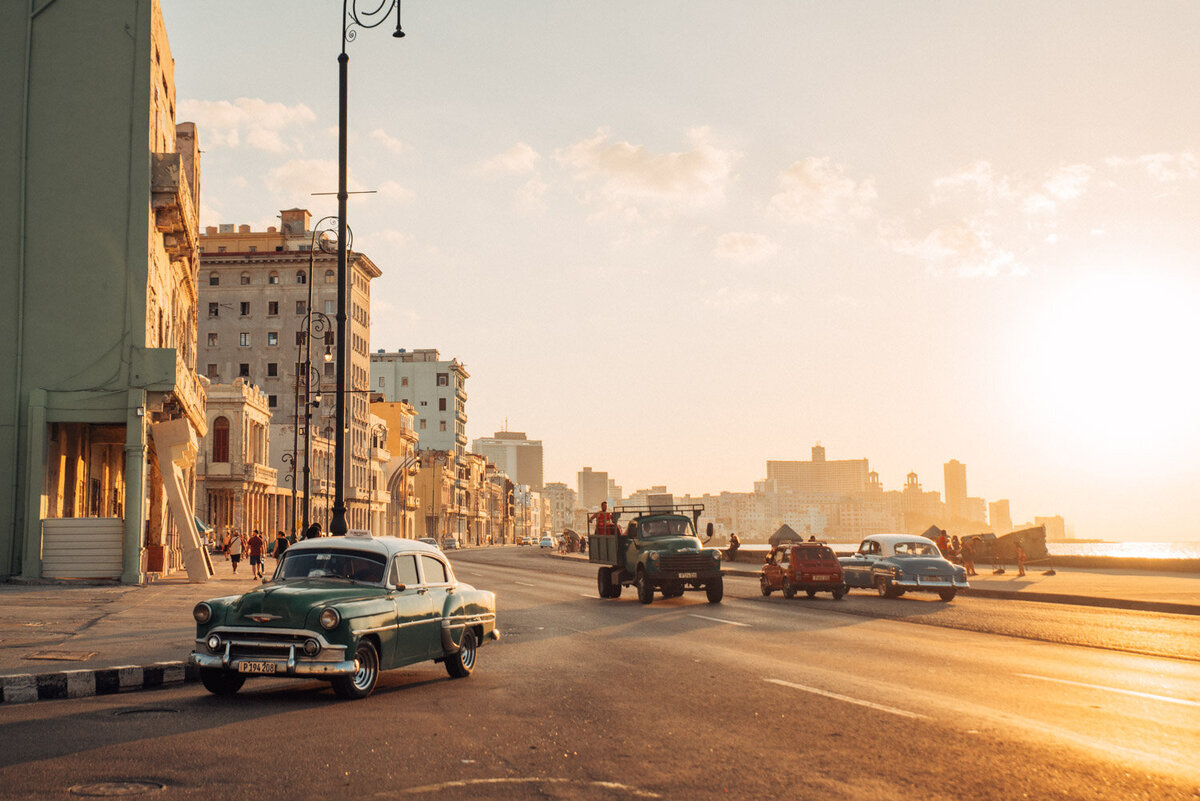 Havana Cuba Sunset Australian Travel  influencer content creator  Adriana Maria