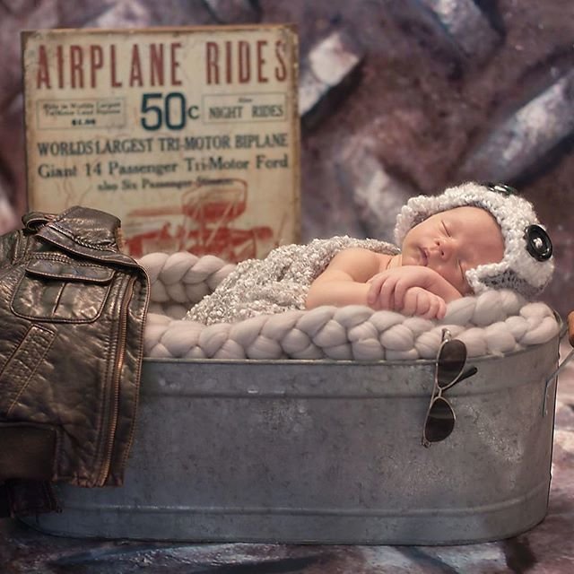 Newborn posed photoshoot in Orange County, California | One Shot Beyond Photography