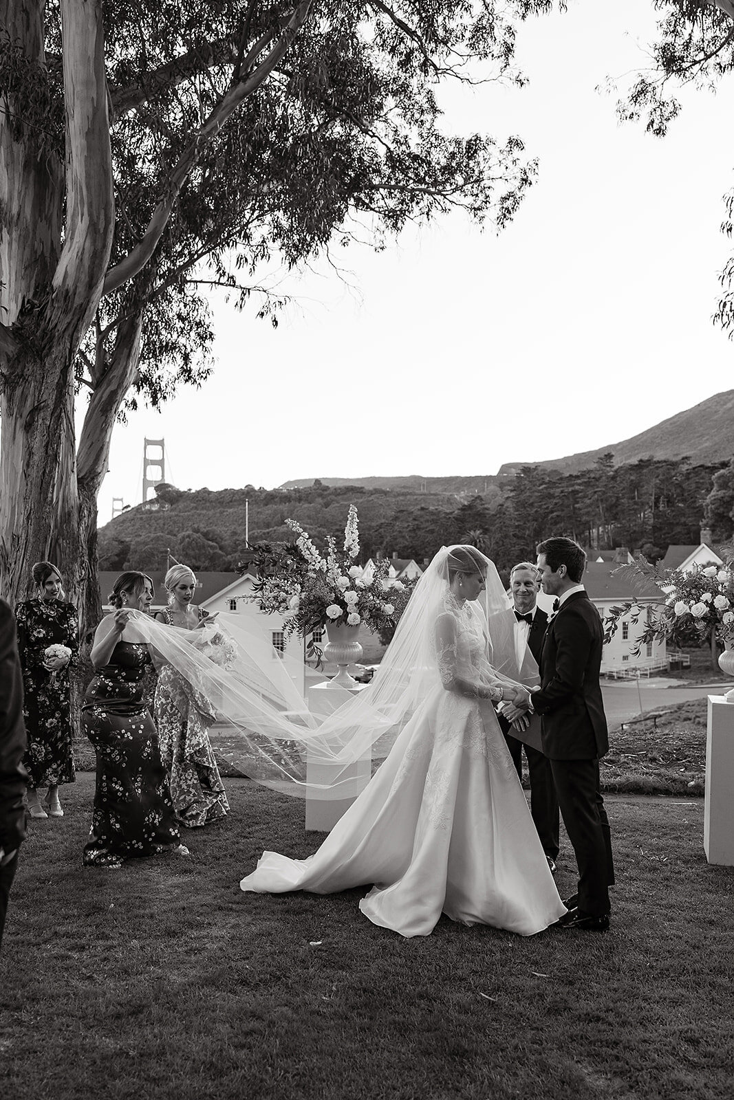 cavallo point wedding ceremony sausalito