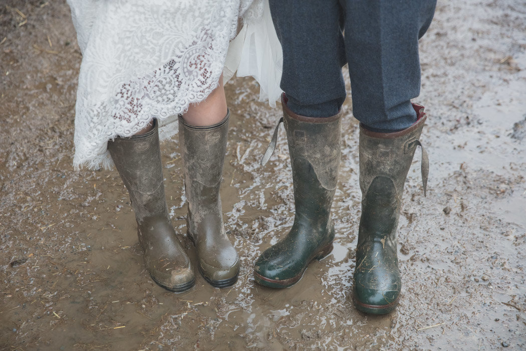 Wet Welly Wedding photo
