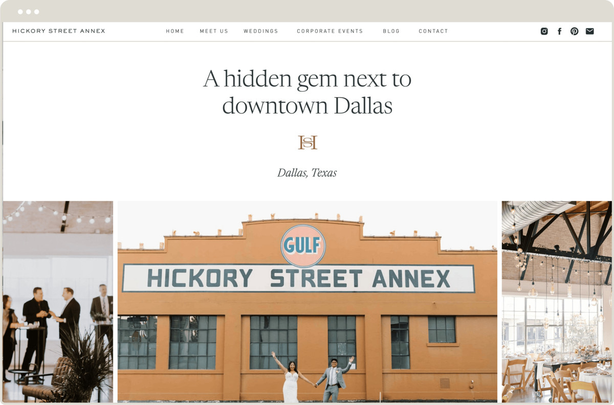Hickory Street Annex website