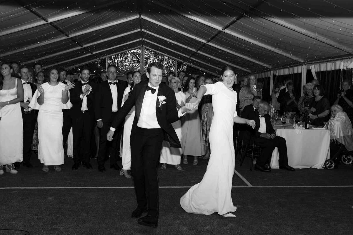 wedding couple's dance