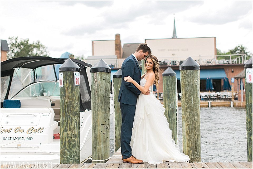 Annapolis wedding docks