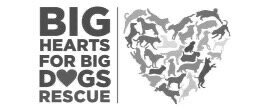 logo with heart and dog outlines