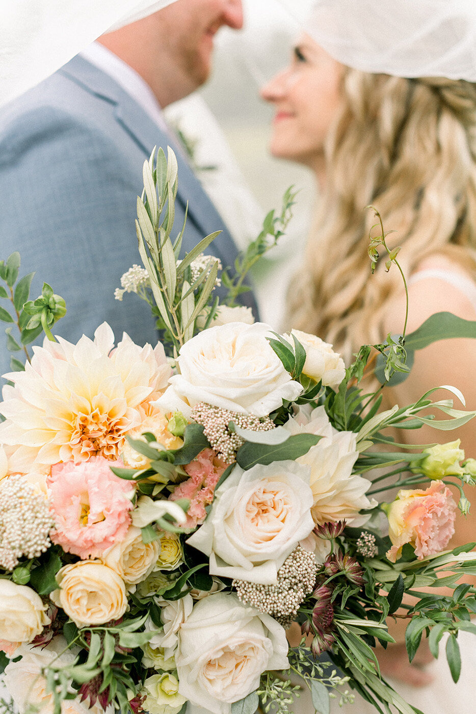 Blush Wedding Flowers - Eufloric Events - Indiana 17