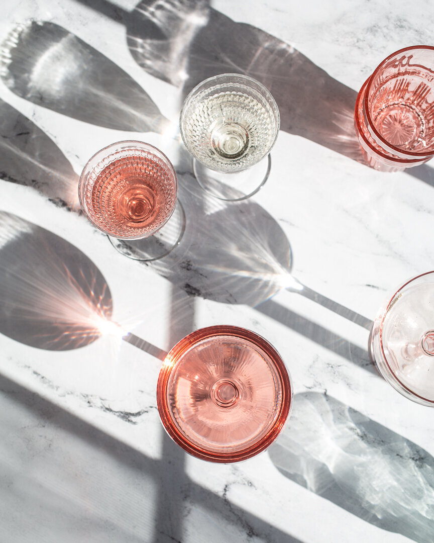 Rosé glasses - Food Photography - Frenchly Photography-9640