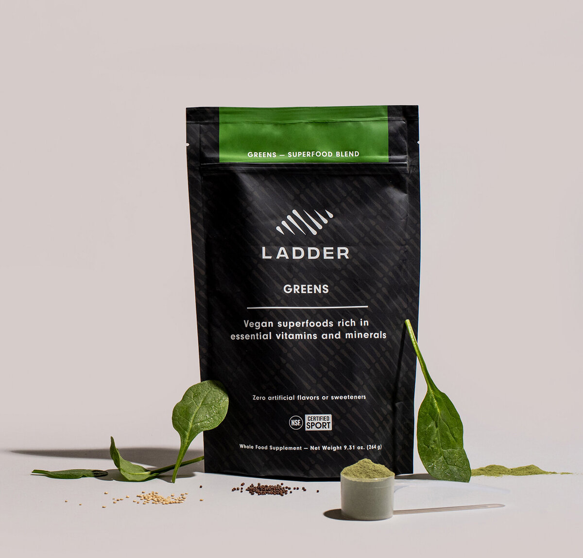 ladder sport greens supplement product photography