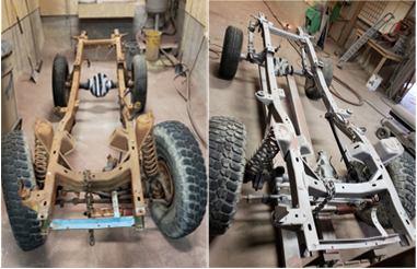 bronco chassis before-after