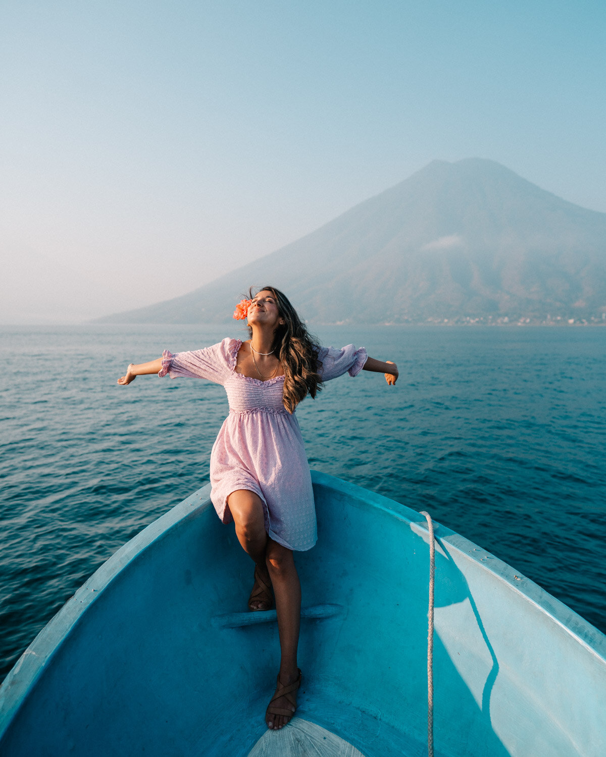 Lake Atitlan Guatemala Australian Travel  influencer content creator  Adriana Maria