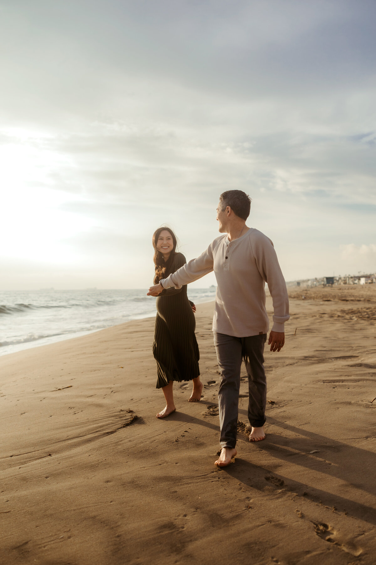 LA Beach Maternity Photography 7