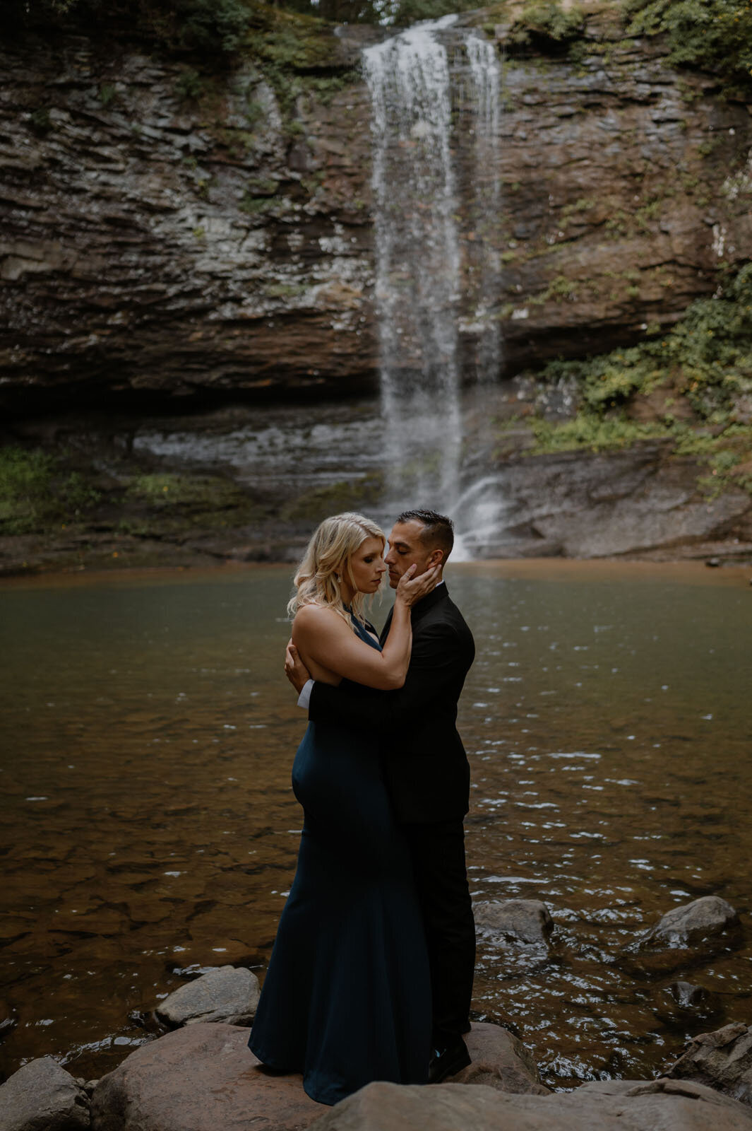 Georgia Elopement Photographer - Cloudland Canyon Lifestyle Session - Karen Norian Photography-Brittany and Eugene-7170
