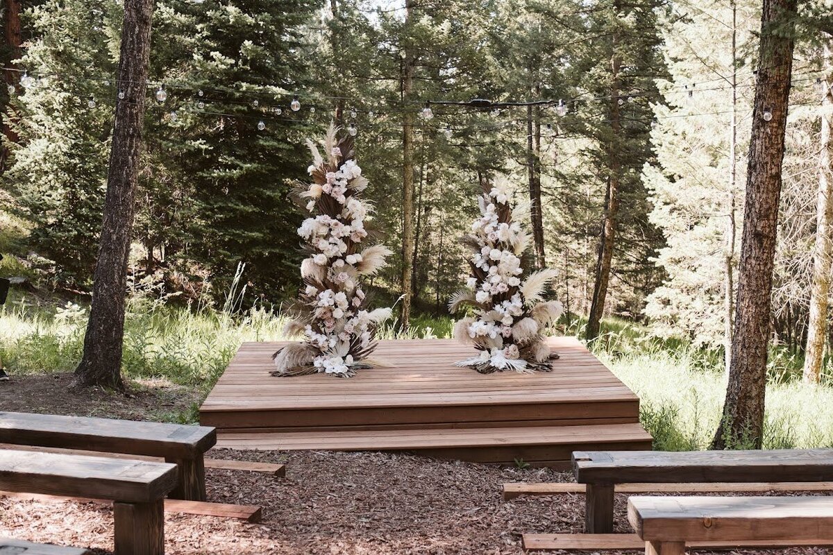 Colorado Forest wedding venue
