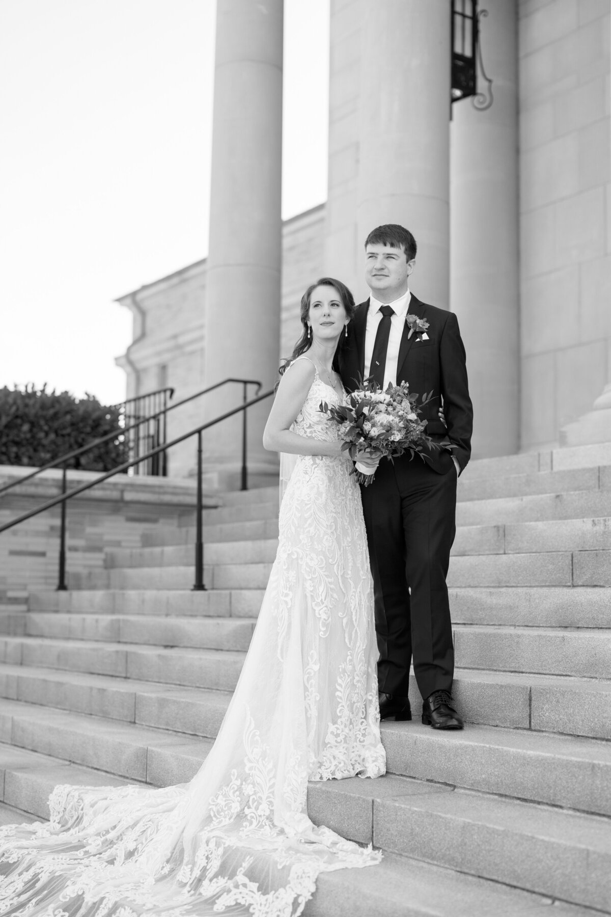 Sonja and Steven - Sacred Heart Cathedral and The Press Room - East Tennessee Wedding Photographer - Alaina René Photography-494-2