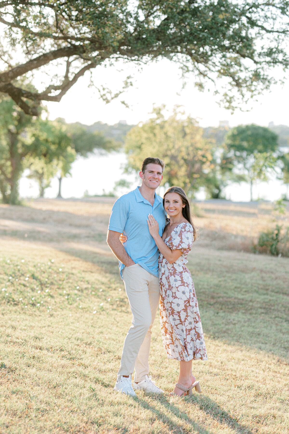 Allie & Nolan's Engagement Session at White Rock Lake | Dallas Wedding Photographer | Sami Kathryn Photography-5
