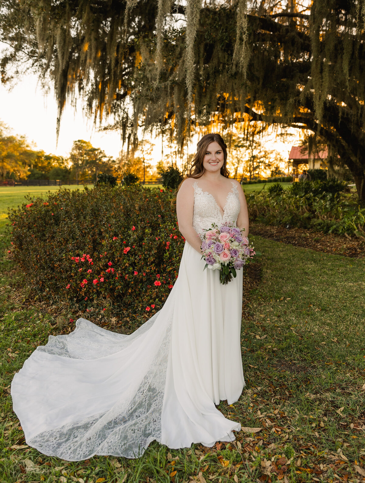 Bride Portrait at wedding Orlando Florida captured by Orlando Wedding Photographer Blak Marie Photography