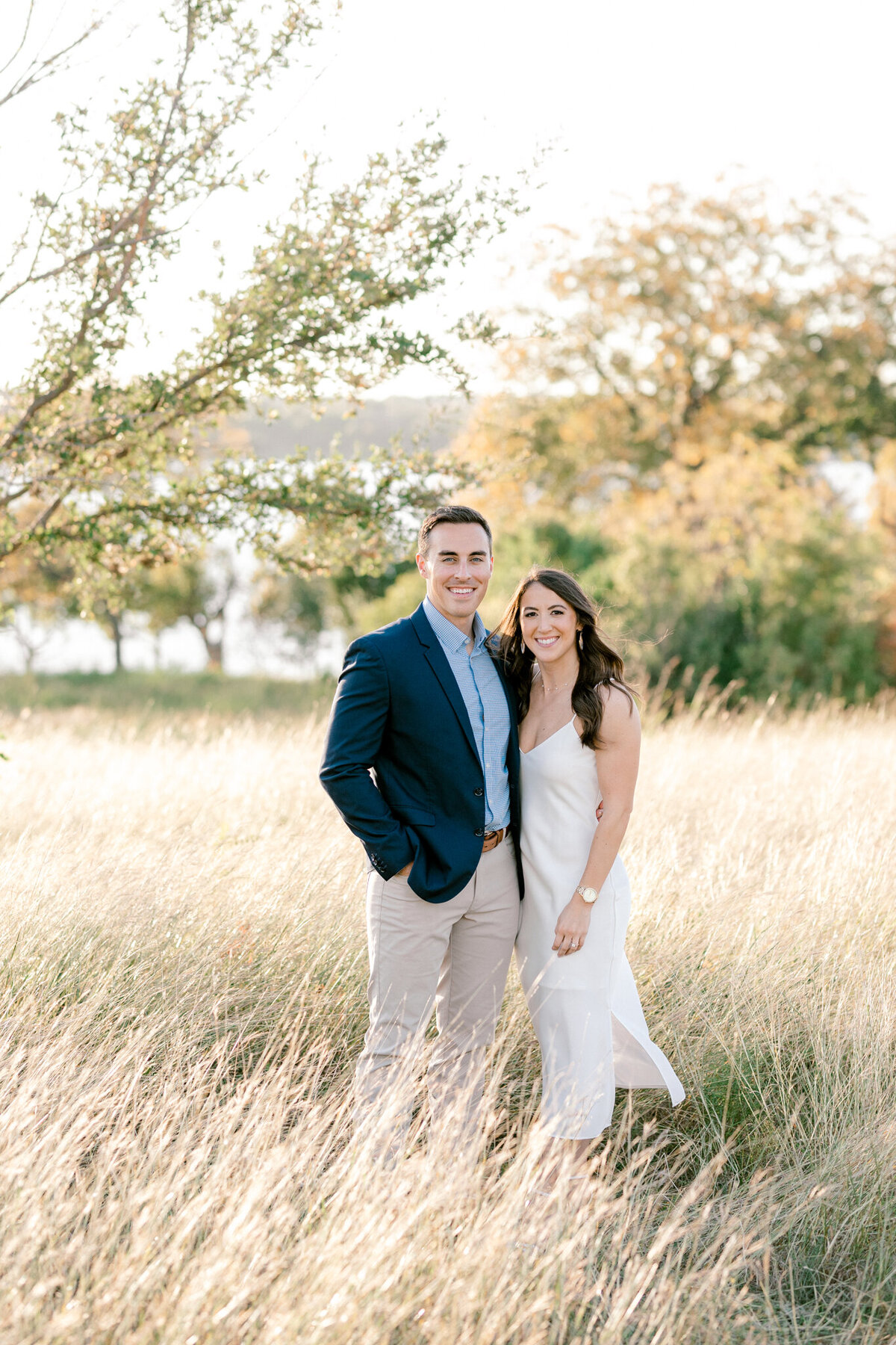 Haley & JT White Rock Lake Engagement Session | Dallas Wedding Photographer | Sami Kathryn Photography-1