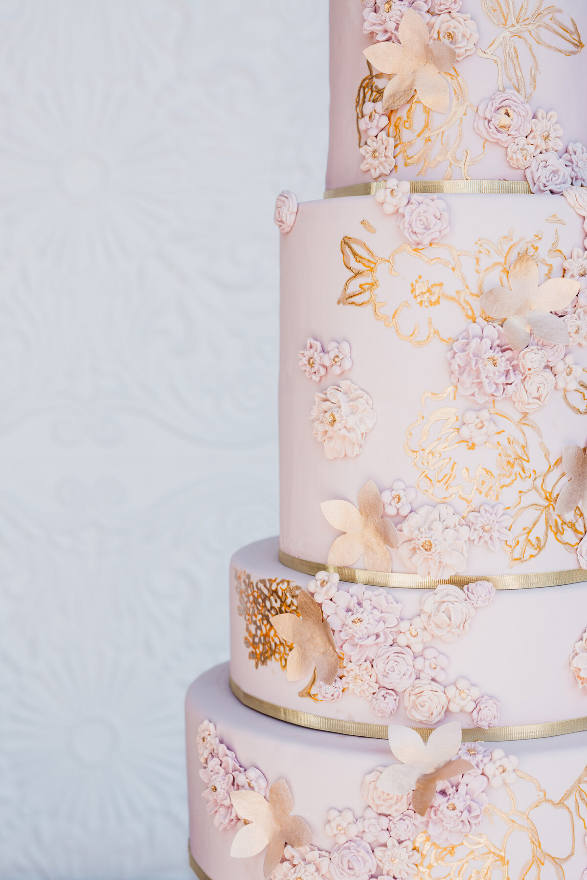mauve-gold-cream-wedding-cake-(12)