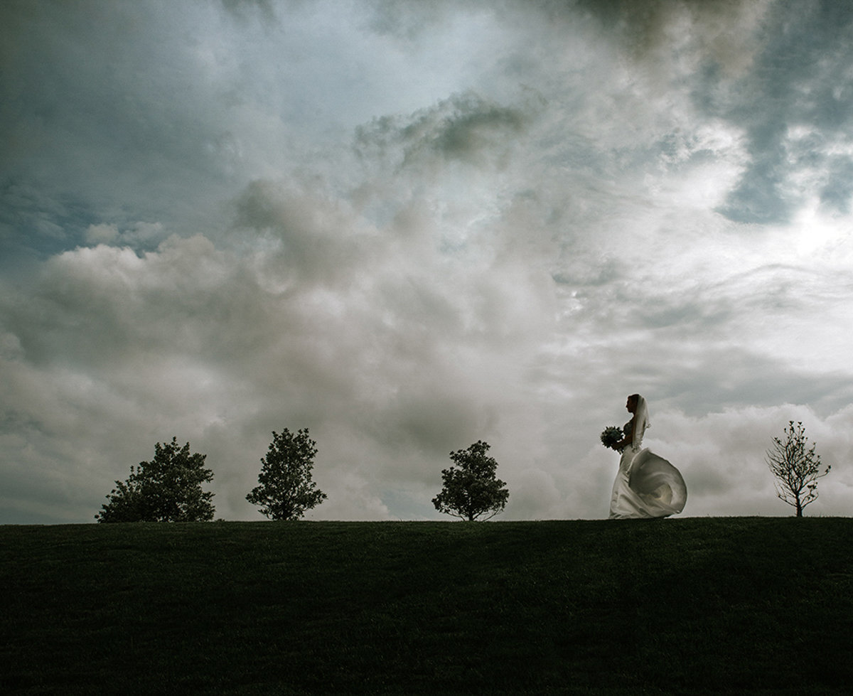 creative natural nj wedding photography silhouette dramatic fine art
