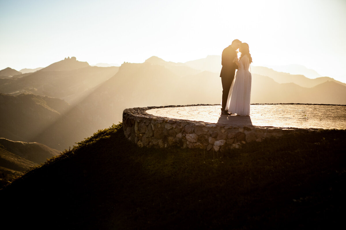 Malibu Rocky Oaks elopement photography