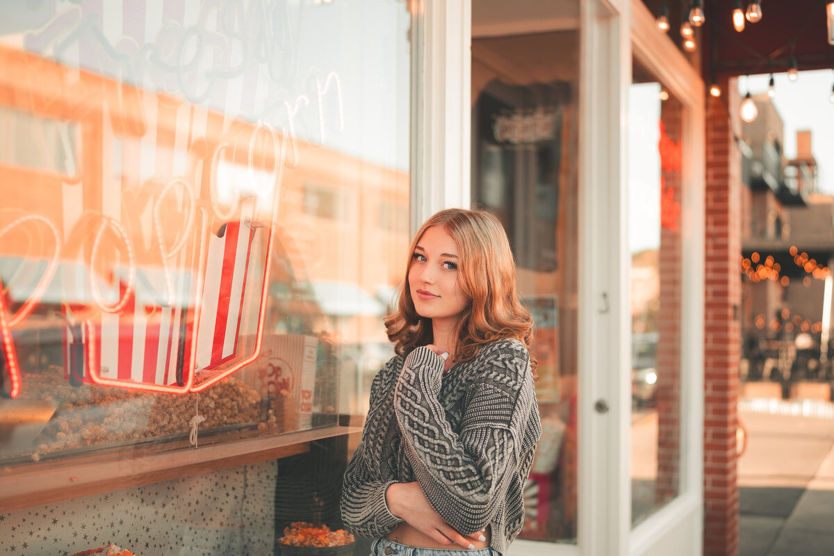 Experience historic charm in every frame with Shannon Kathleen Photography's high school senior portraits in downtown Stillwater. Embrace authenticity in a timeless setting. Secure your session