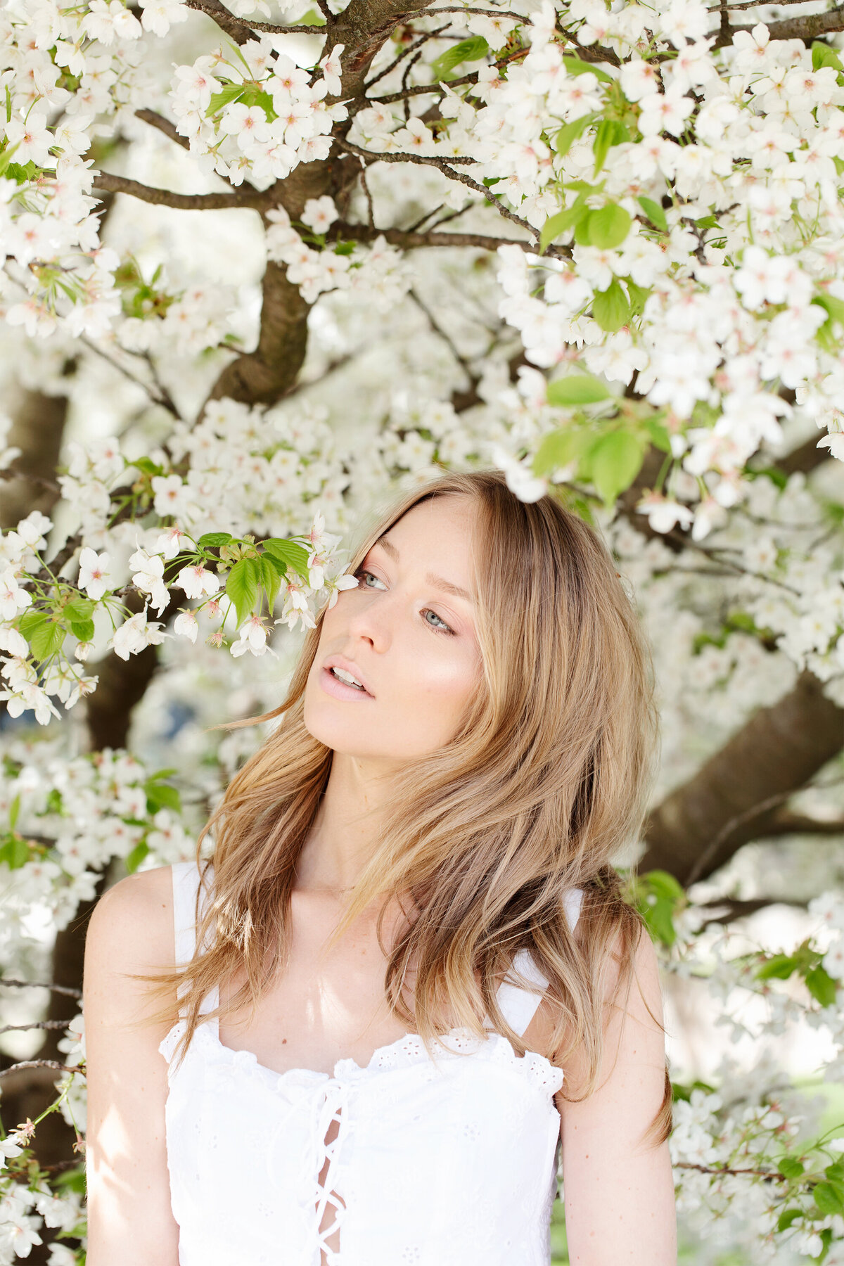 Trine Juel, hair and makeupartist Paris, shoot, glow makeup, cherry blossom _0010-copy