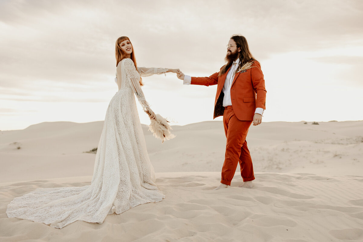 Boho Colorado Elopement Great Sad Dunes National Park