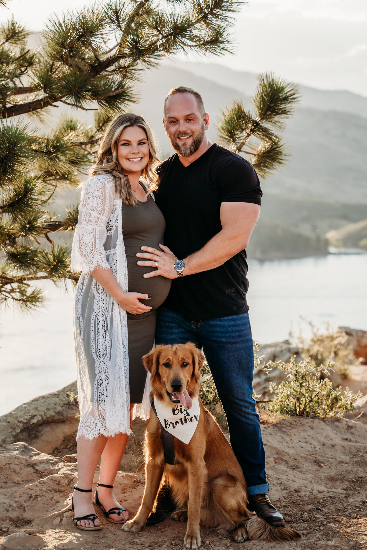 Maternity Photography  Fort Collins Colorado Horsetooth