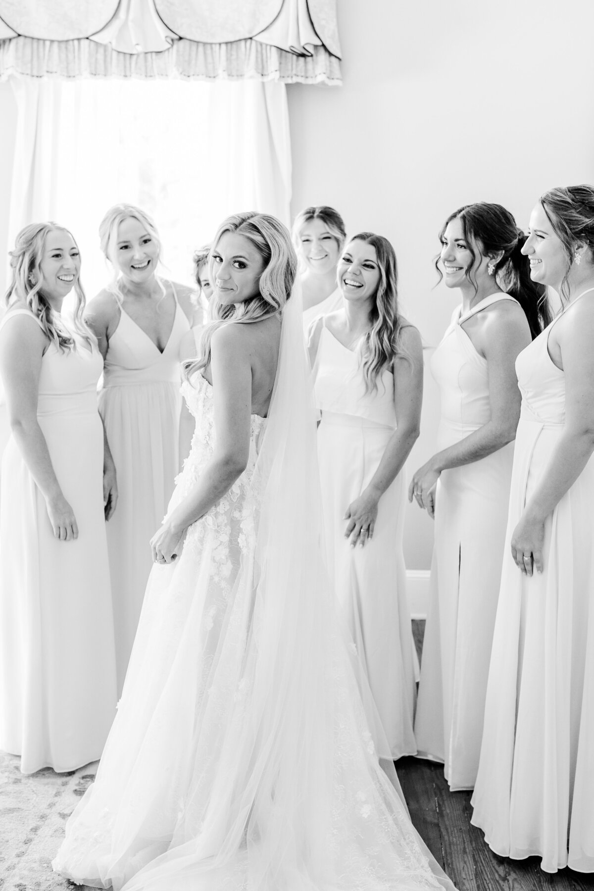 Legare Waring house bridesmaids first look