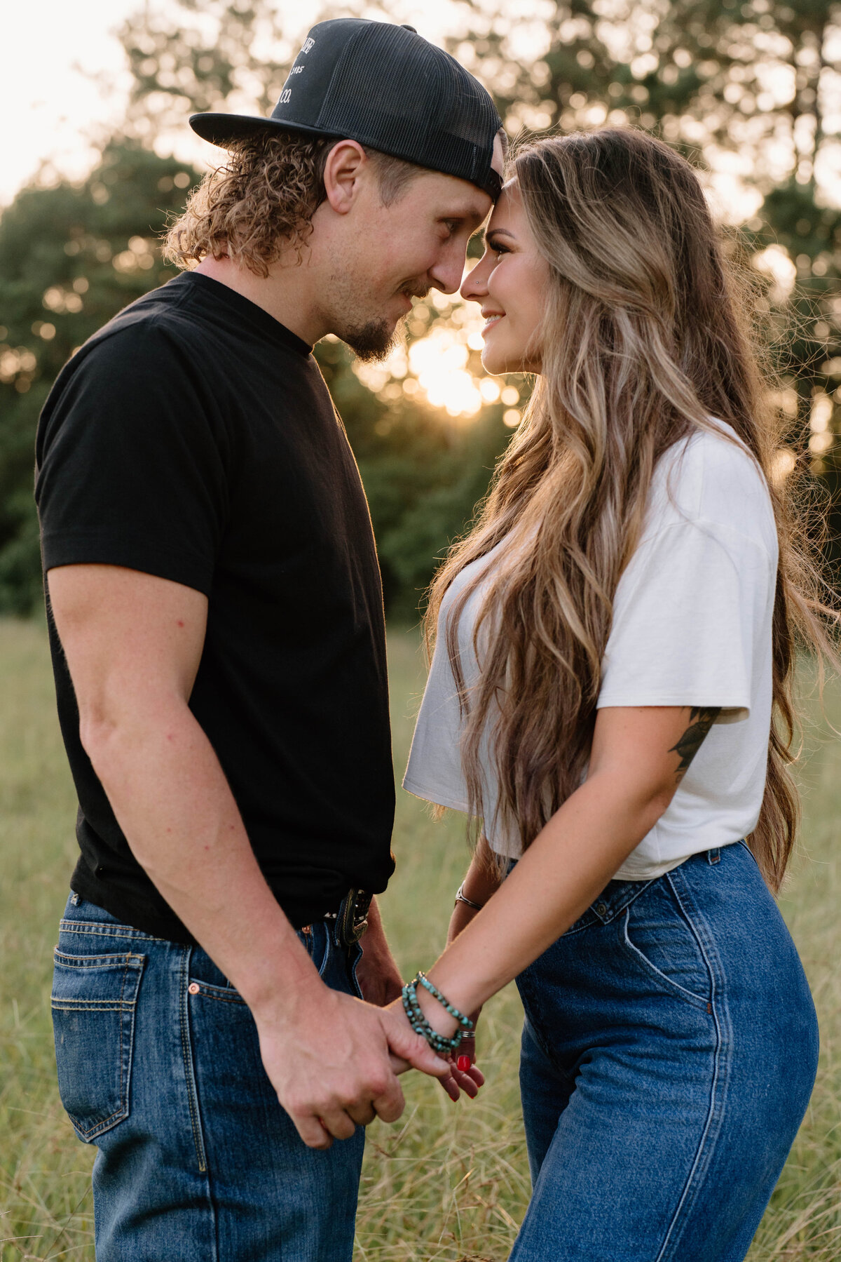 Orangefield Texas_Couple Session Field_Courtney LaSalle Photography