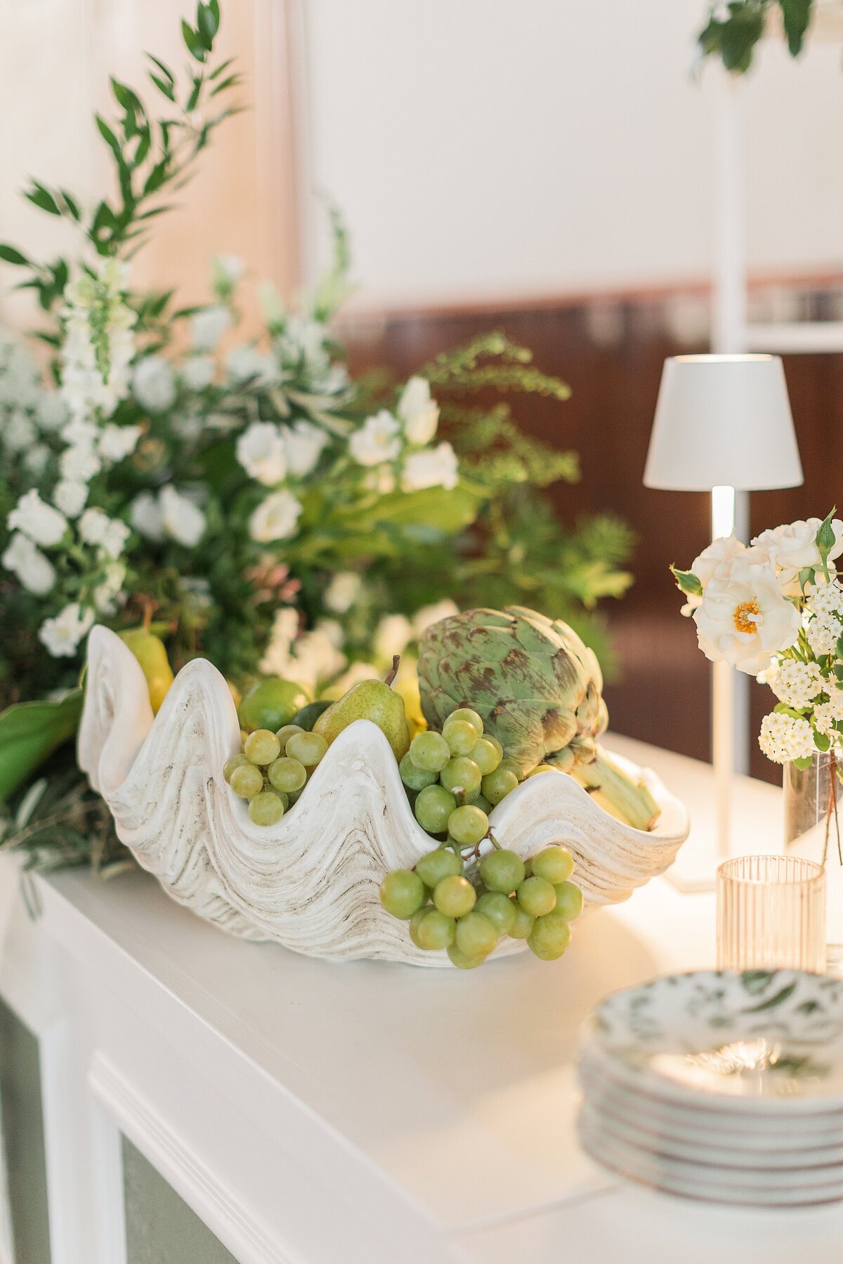 Italian Garden Party Wedding Brooklyn Arts Center Downtown Wilmington NC Brittanie Raquel Events_0025